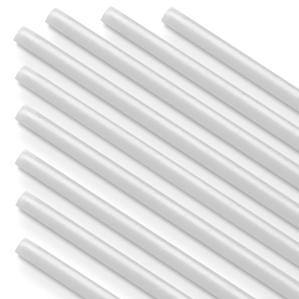 Трубочка полимерная для шаров, флагштоков и сахарной ваты Прозрачная