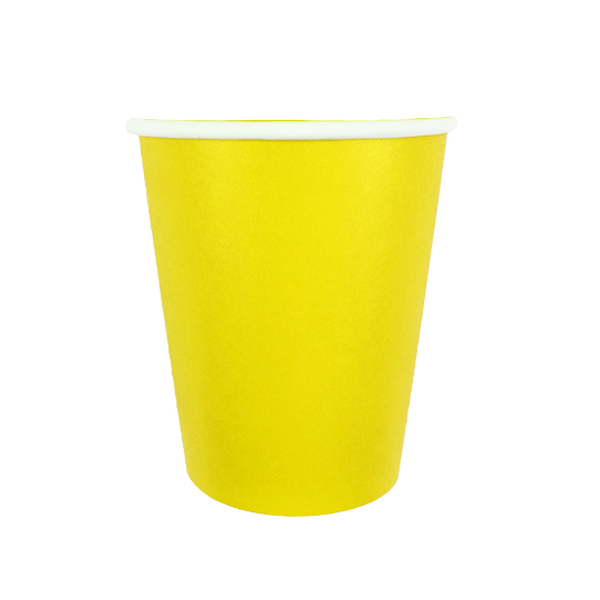 Стаканы бумажные Желтые / Yellow