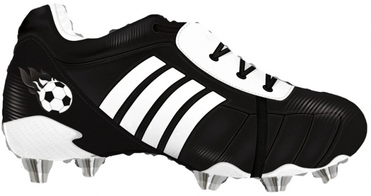 Шар Фигура Спортивные кеды, Черный/Белый (в упаковке)