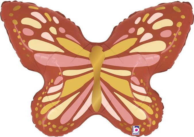 Шар Фигура Бабочка Бохо (в упаковке)