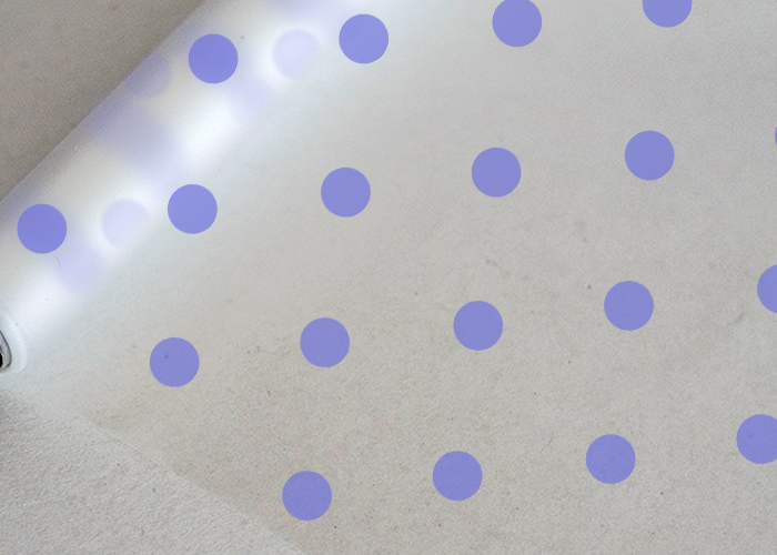 Пленка матовая с рисунком "Элегант" сиреневый